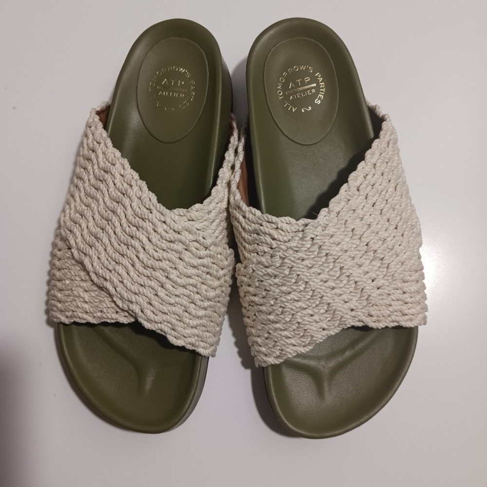 All Tomorrow’s Parties ATP Atelier knit sandals